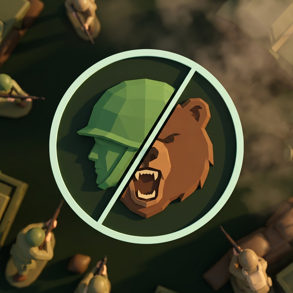 Canton Army vs Bears emblem
